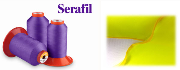 Fil pour surjeteuse de marque Serafil