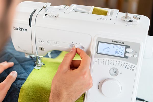 Utilisation de votre machine à coudre