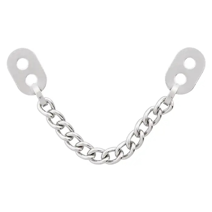 Accroche manteau 90mm argent Accroche manteau 90mm argent