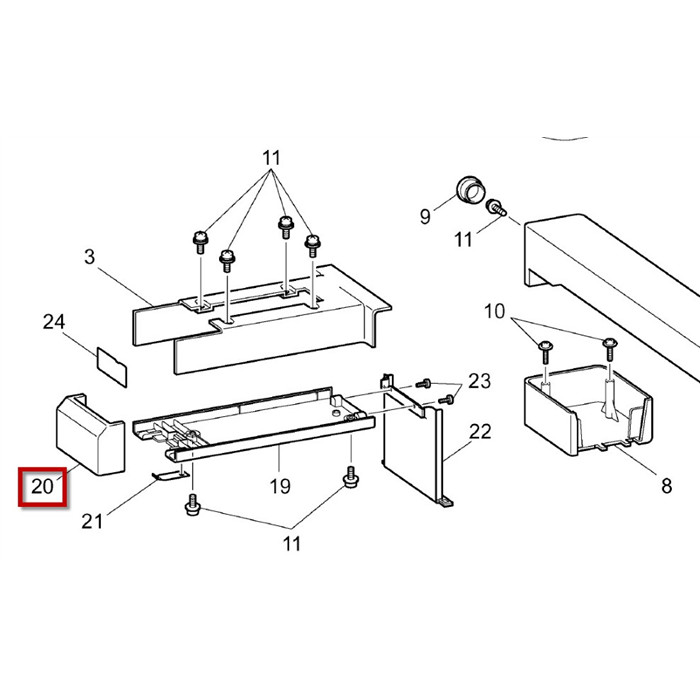 Cache protection boîtier de canette VR Cache protection boîtier de canette VR