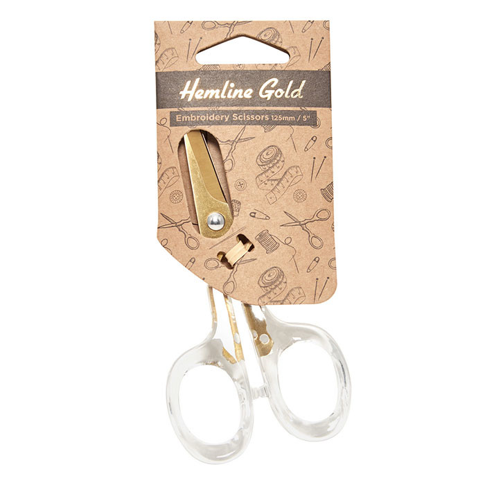 Ciseaux à broder fins 125mm HEMLINE Ciseaux à broder fins 125mm HEMLINE