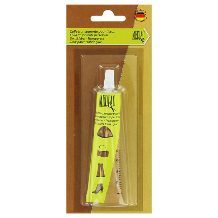 Colle transparente pour tissu 30 ml Colle transparente pour tissu 30 ml