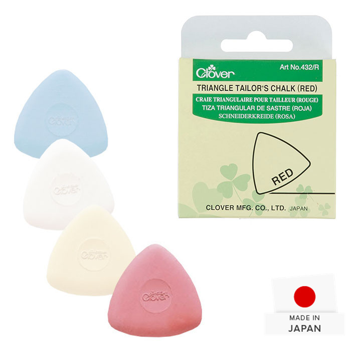 Craie tailleur triangle rose Clover Craie tailleur triangle rose Clover