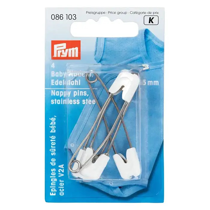 Épingle de sureté bébé 55 mm (4) Prym Épingle de sureté bébé 55 mm (4) Prym