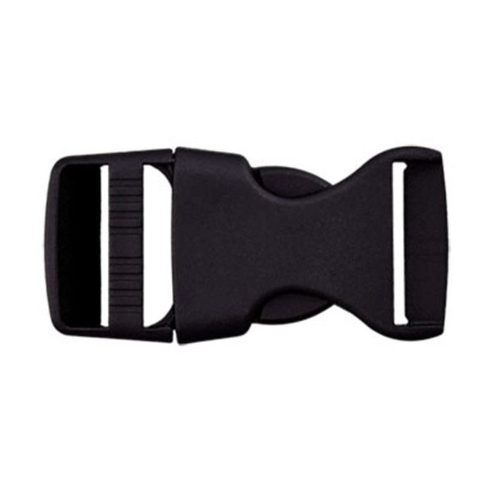 Fermoir sac à dos polyester 32mm noir Fermoir sac à dos polyester 32mm noir