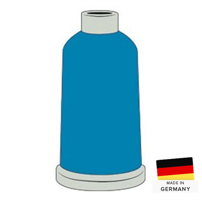 Fil à broder MADEIRA Fire Fighter N°40 950m N1977 bleu paon Fil à broder MADEIRA Fire Fighter N°40 950m N1977 bleu paon