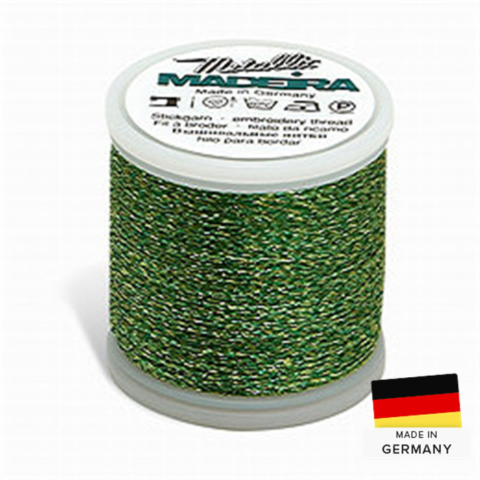 Fil à broder Madeira Metallic 052 Lime Green Fil à broder Madeira Metallic 052 Lime Green