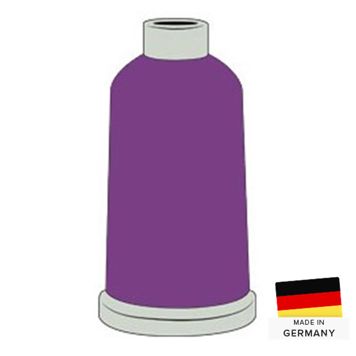 Fil à broder Madeira Polyneon n°60 1500m 1880 violette Fil à broder Madeira Polyneon n°60 1500m 1880 violette