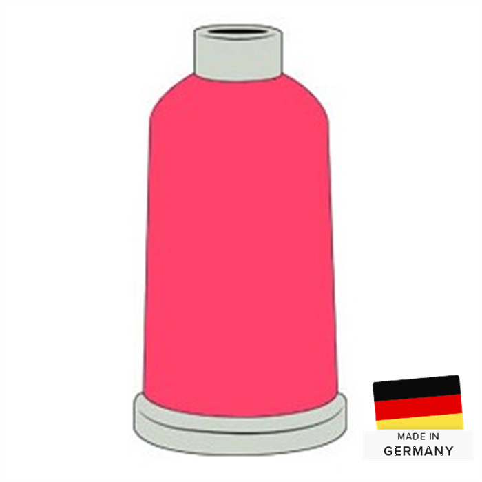 Fil à broder Madeira Polyneon n°60 1500m 1908 Fluo Fil à broder Madeira Polyneon n°60 1500m 1908 Fluo