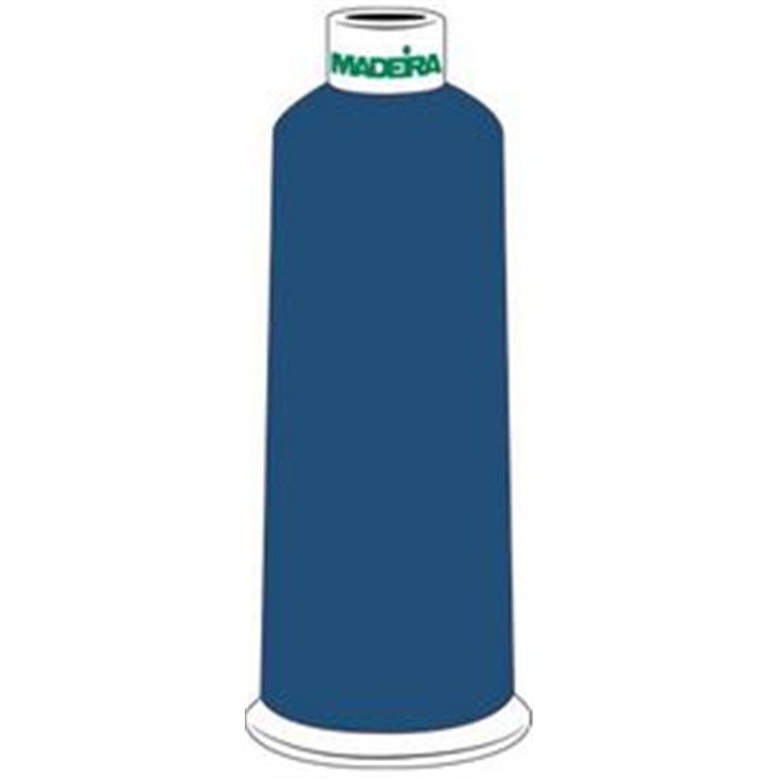 Fil à broder Madeira Rayon n°30 1042 3000m bleu geai Fil à broder Madeira Rayon n°30 1042 3000m bleu geai