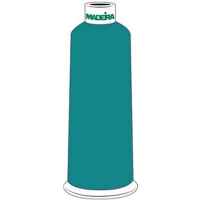 Fil à broder Madeira Rayon n°30 1090 3000m vert sarcelle Fil à broder Madeira Rayon n°30 1090 3000m vert sarcelle