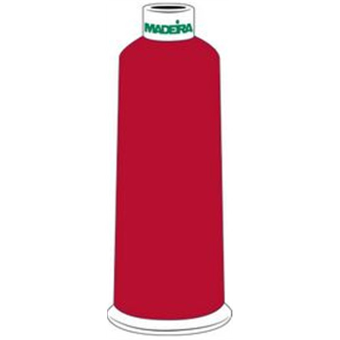 Fil à broder Madeira Rayon n°30 1147 3000m rouge ponceau Fil à broder Madeira Rayon n°30 1147 3000m rouge ponceau