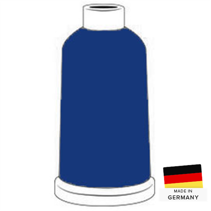 Fil à broder N°60 1166 bleu gendarme Fil à broder N°60 1166 bleu gendarme