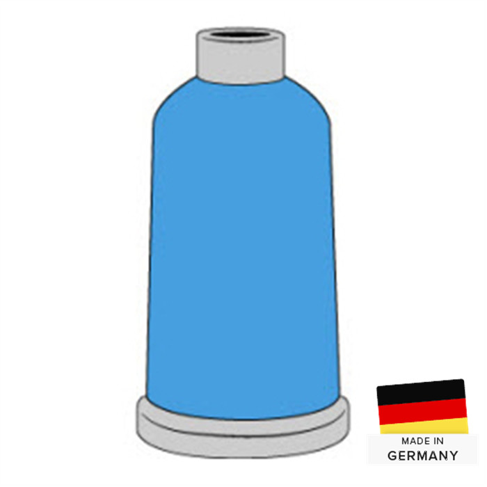 Fil à broder Polyneon 40 1000m 1528 bleu séréine Fil à broder Polyneon 40 1000m 1528 bleu séréine