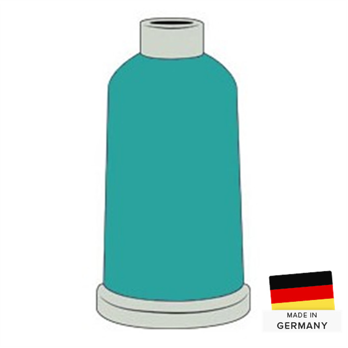 Fil à broder Polyneon 40 1000m 1746 vert sarcelle Fil à broder Polyneon 40 1000m 1746 vert sarcelle