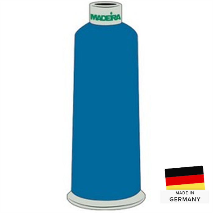 Fil à broder Polyneon 40 5000m 1797 bleu calypso Fil à broder Polyneon 40 5000m 1797 bleu calypso