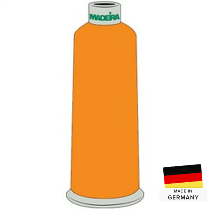 Fil à broder Polyneon 40 5000m 1955 orange feu tricolore Fil à broder Polyneon 40 5000m 1955 orange feu tricolore