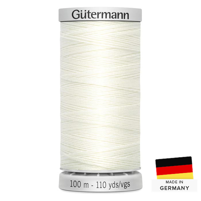 Fil à coudre Gutermann Extra Fort 100m 111 Ecru Fil à coudre Gutermann Extra Fort 100m 111 Ecru