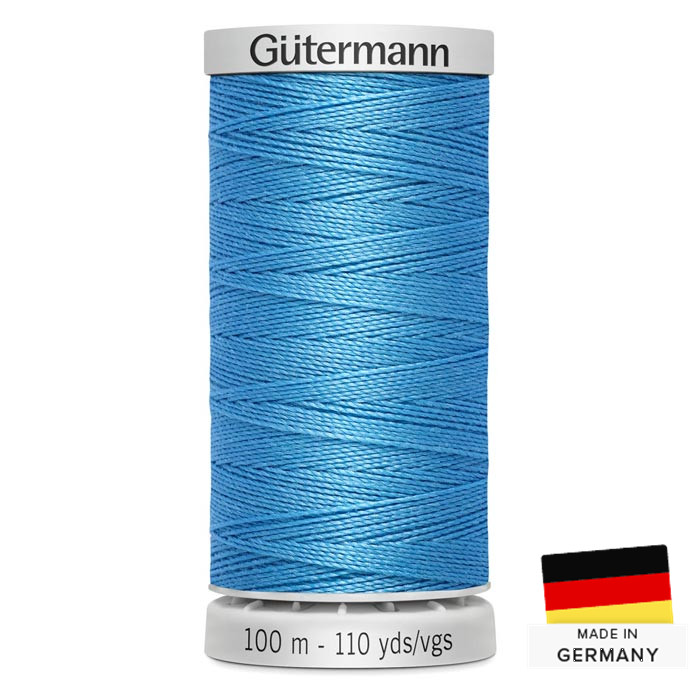 Fil à coudre Gutermann Extra Fort 100m 197 Bleu clair Fil à coudre Gutermann Extra Fort 100m 197 Bleu clair