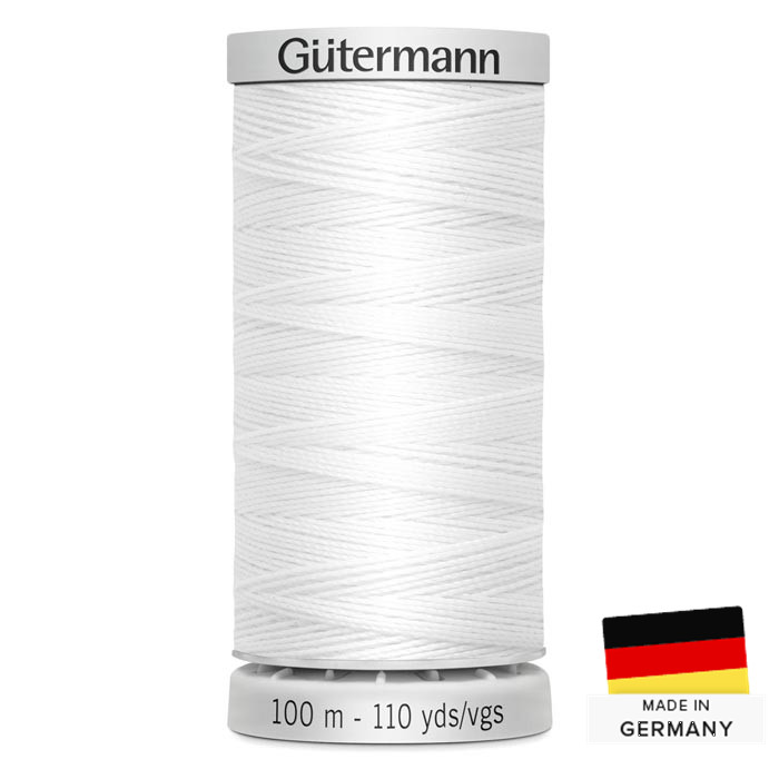 Fil à coudre Gutermann Extra Fort 100m 800 Blanc Fil à coudre Gutermann Extra Fort 100m 800 Blanc