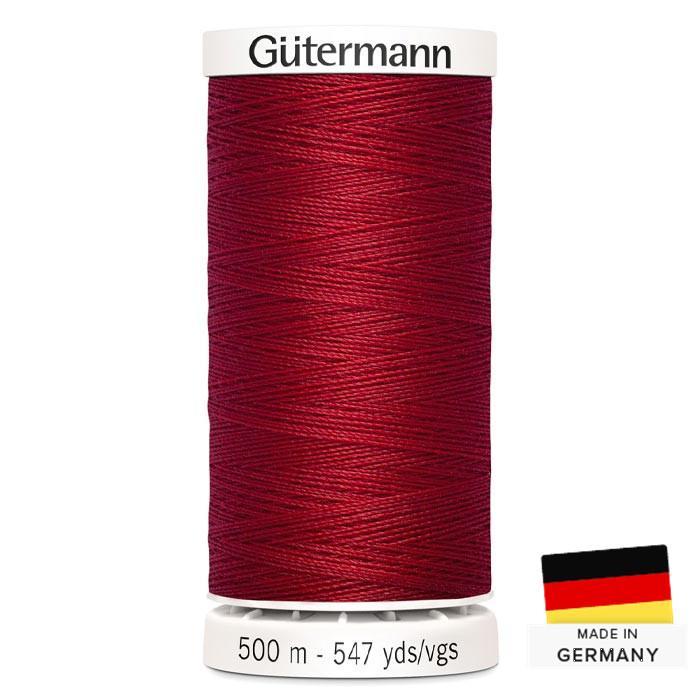 Fil à coudre Gutermann Polyester 500m 046 Rouge hermès Fil à coudre Gutermann Polyester 500m 046 Rouge hermès