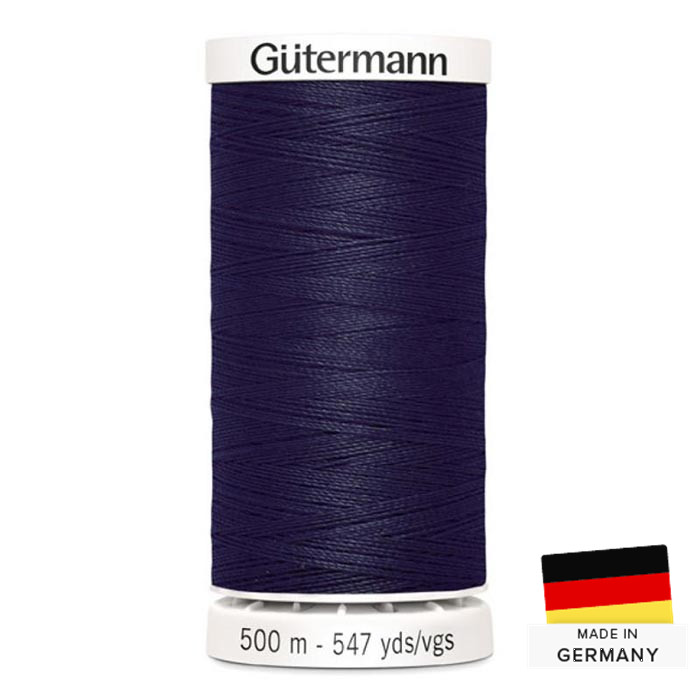 Fil à coudre Gutermann Polyester 500m 339 Bleu Fil à coudre Gutermann Polyester 500m 339 Bleu