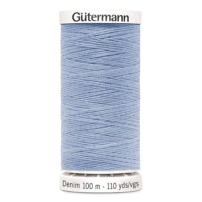 Fil à jeans Denim 100 m Gutermann 6140 Fil à jeans Denim 100 m Gutermann 6140