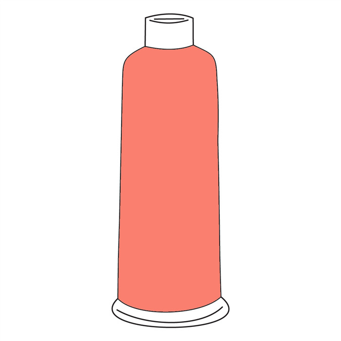 Fil décoratif Gunold Filaine 12 3223 rose coraille Fil décoratif Gunold Filaine 12 3223 rose coraille