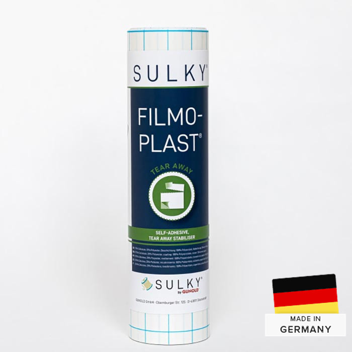 Filmoplast 50g/m2 Sulky blanc 25cm x 5m Filmoplast 50g/m2 Sulky blanc 25cm x 5m