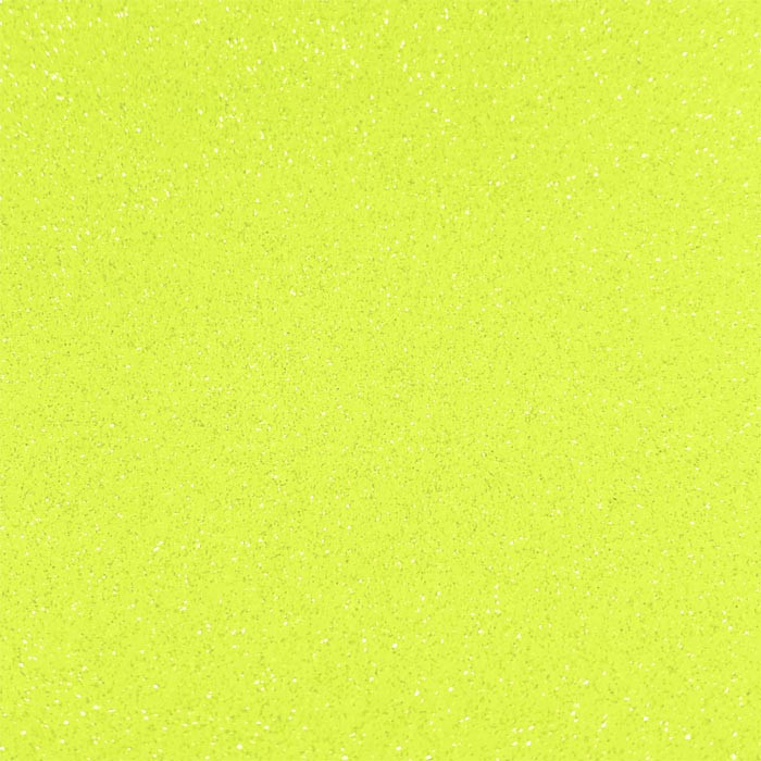 Flex pailleté jaune fluo 50cm au 10cm Flex pailleté jaune fluo 50cm au 10cm
