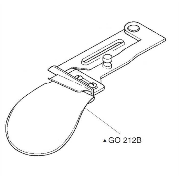Guide rabatteur, réducteur G.0212B Guide rabatteur, réducteur G.0212B