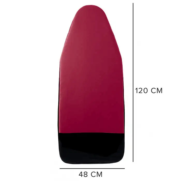 Housse de table à repasser bordeaux/noir Housse de table à repasser bordeaux/noir