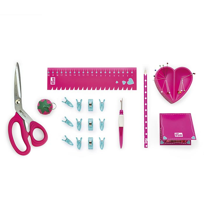 Kit de débutant "Couture" fuchsia PRYM Kit de débutant "Couture" fuchsia PRYM