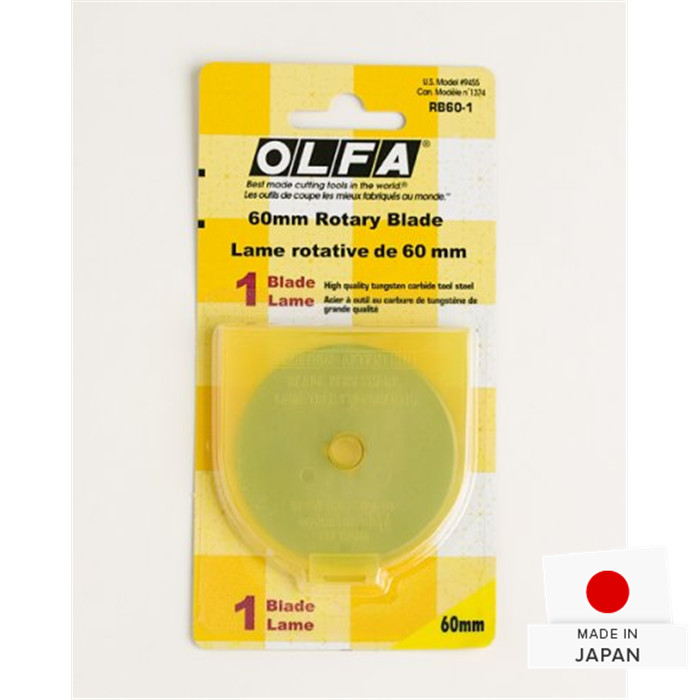 Lame (1) 60mm rechange cutter Olfa Lame (1) 60mm rechange cutter Olfa