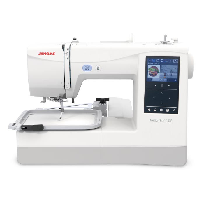 Machine à broder JANOME Memory Craft 100E Machine à broder JANOME Memory Craft 100E