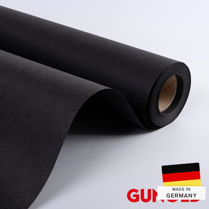 Non tissé 50g/m2 STIFFY 1650 Noir 52cm x 25m Non tissé 50g/m2 STIFFY 1650 Noir 52cm x 25m