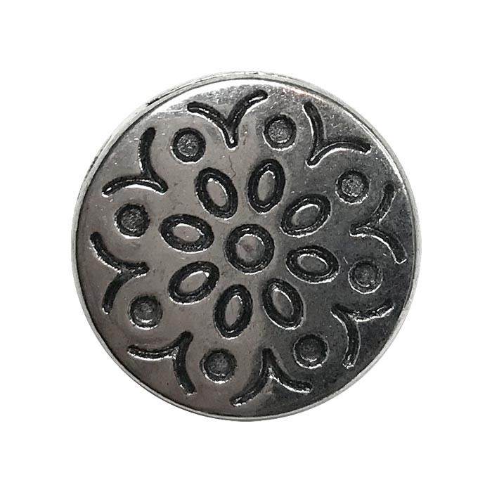 Ornement métal rosace passant 10mm Ornement métal rosace passant 10mm