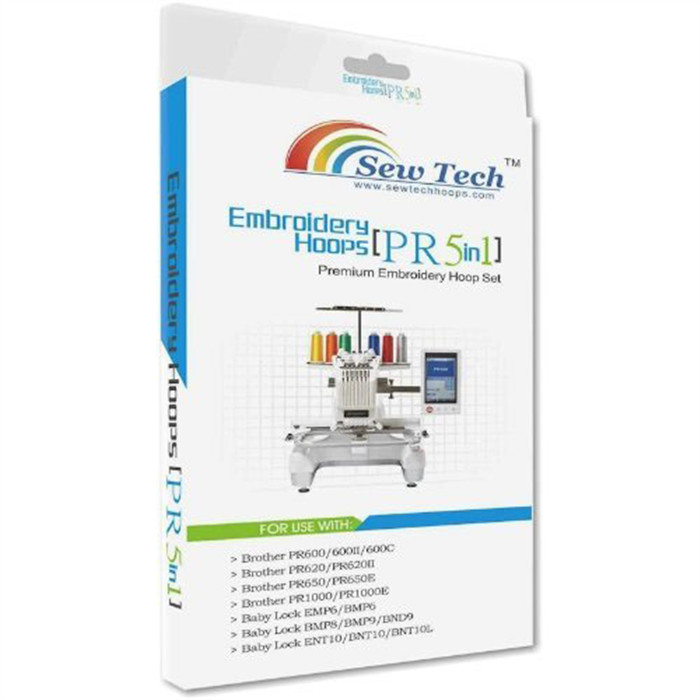 Pack de 5 cadres à broder SEWTECH Pack de 5 cadres à broder SEWTECH