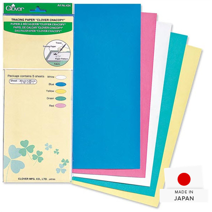 Papier à décalquer Clover Chacopy Papier à décalquer Clover Chacopy