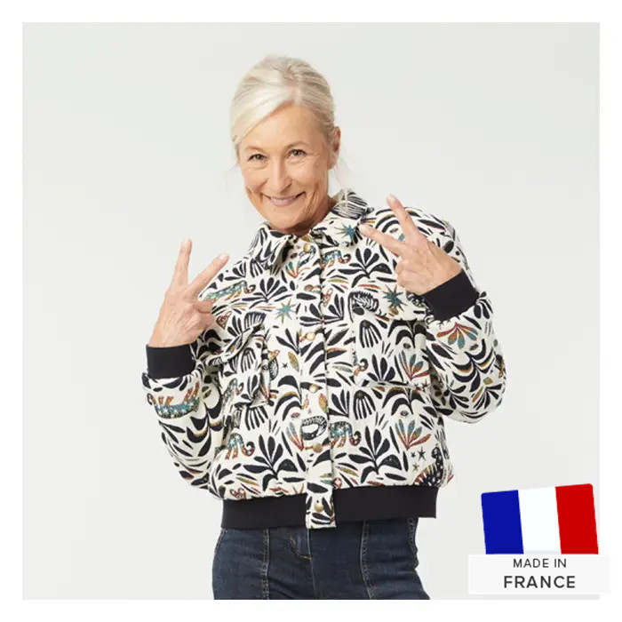 Patron couture Nessa - Blouson - 34/48 Patron couture Nessa - Blouson - 34/48