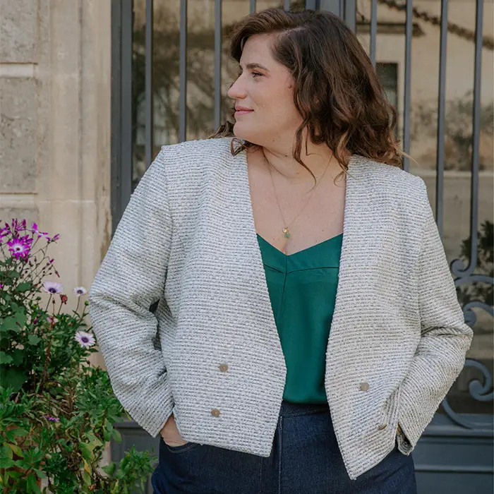 Patron couture veste Damas - Maison fauve Patron couture veste Damas - Maison fauve