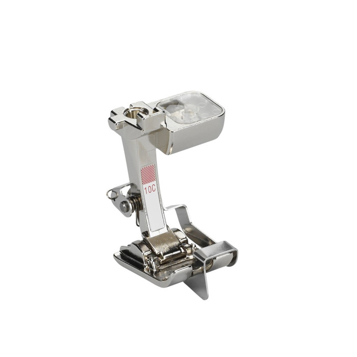 Pied 10C surpiqûre, bordures étroites Bernina Pied 10C surpiqûre, bordures étroites Bernina