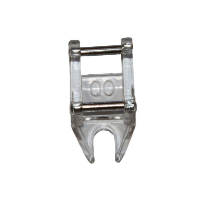 Pied pour piqué libre transparent ouvert Pied pour piqué libre transparent ouvert