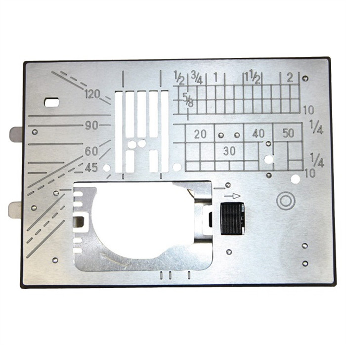 Plaque à aiguille point droit Plaque à aiguille point droit