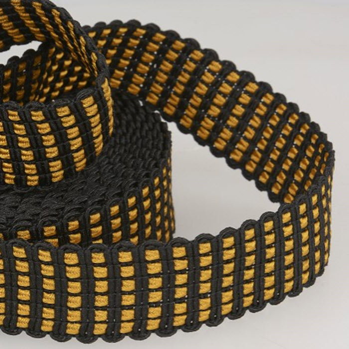 Sangle tricotée 34mm au mètre Sangle tricotée 34mm au mètre