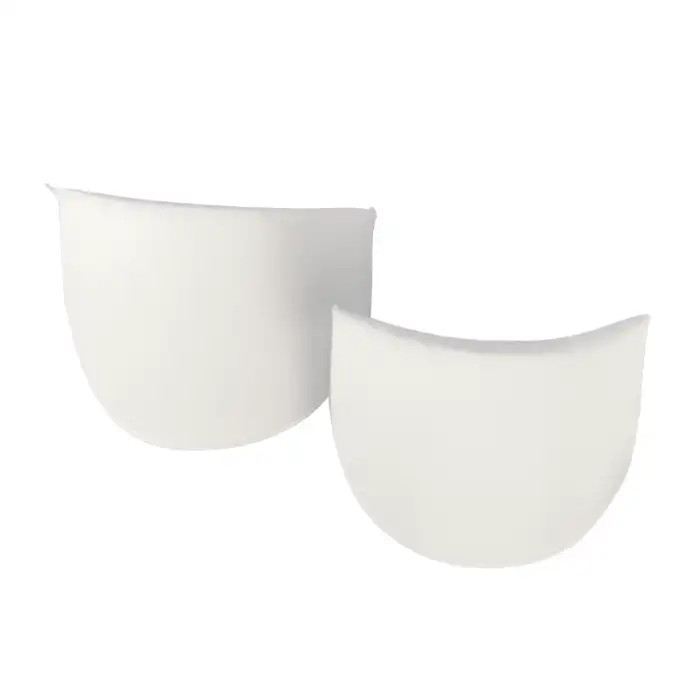 Set 2 épaulettes droites blanches T2 Set 2 épaulettes droites blanches T2