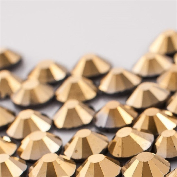 Strass thermocollant SS20 4,75mm Doré Strass thermocollant SS20 4,75mm Doré