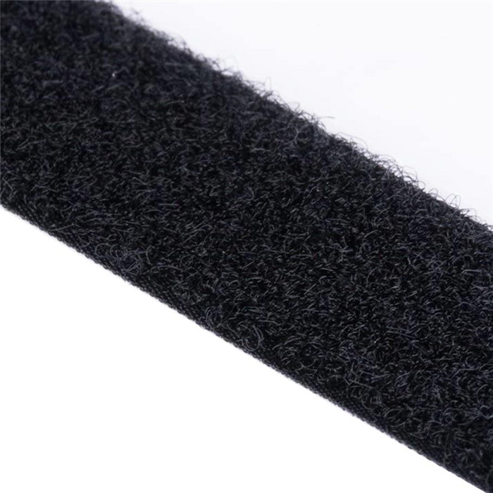 Velcro à coudre 3 cm noir velours au mètre Velcro à coudre 3 cm noir velours au mètre