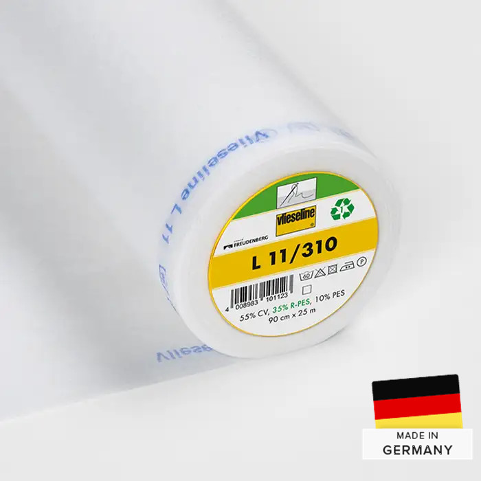 Vlieseline entoilage à coudre L11 blanc 90cm /m Vlieseline entoilage à coudre L11 blanc 90cm /m